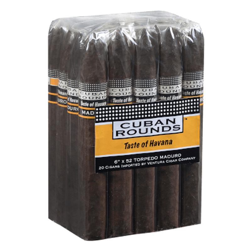 Cuban Rounds Torpedo Maduro
