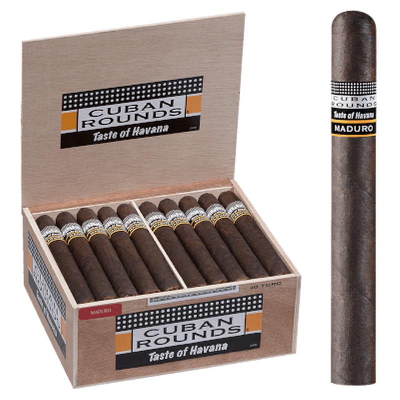 Cuban Rounds Toro Maduro Box
