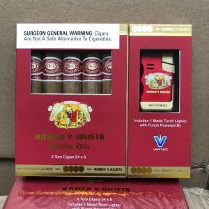 Romeo Y Julieta Reserva Real Toro & Lighter Gift pack