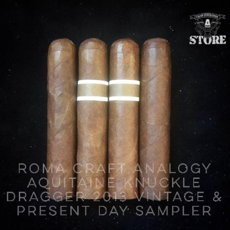 RoMa Craft Analogy Aquitaine Knuckle Dragger 2013 Vintage and Present Day Sampler