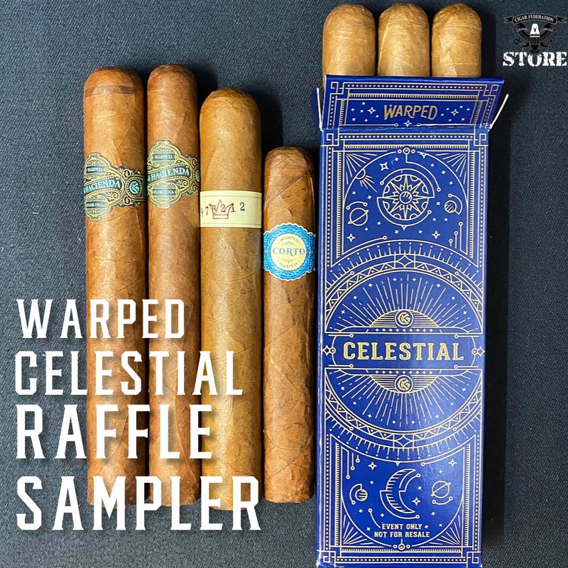 WARPED CELESTIAL Raffle Sampler