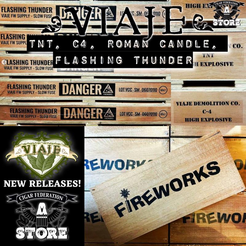 VIAJE 2023 TNT, C4, FLASHING THUNDER, ROMAN CANDLE