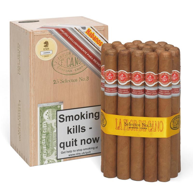 Re 2023 Uk - La Flor De Cano - Selectos No 3 SingleCigar