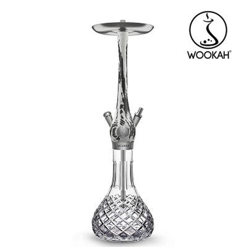 Wookah Hookah White Black