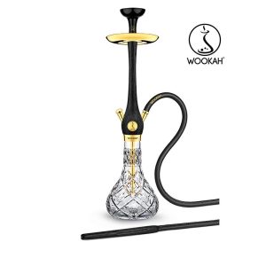 Wookah 24K Gold-Plated Olives Nox Hookah Set