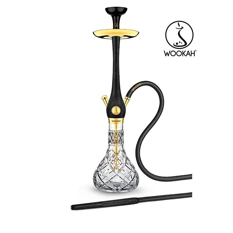 Wookah 24K Gold-Plated Olives Nox Hookah Set