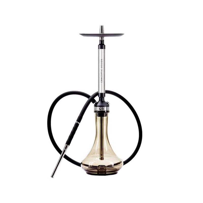 Conceptic Design Steel Hookah