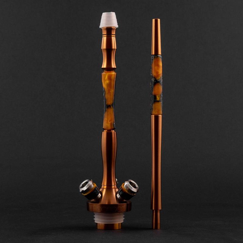 Union Fibonacci PVD Bronze Hookah