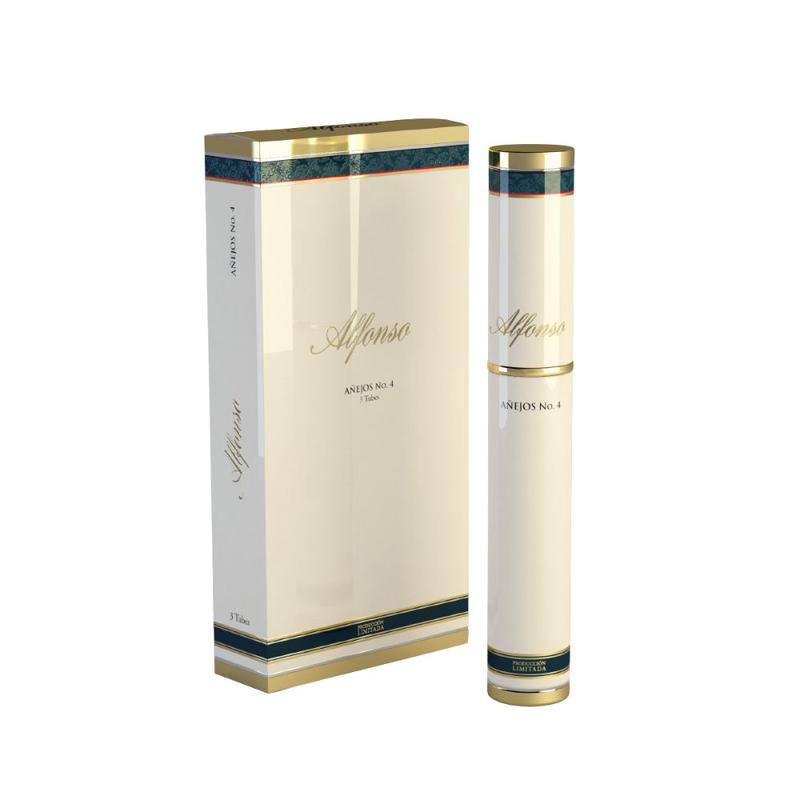 Alfonso Extra Aejo No.4 3 Tubo Pack