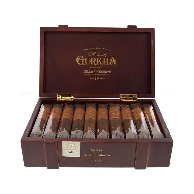 Gurkha Cellar Reserve 18 Year Edicion Especial Solara Double Robusto