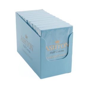 Ashton Small Cigars Connecticut Half Corona