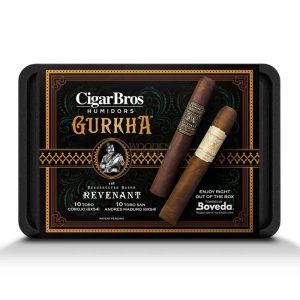 Gurkha Premium Cigars Set + Personal Humidor by CigarBros